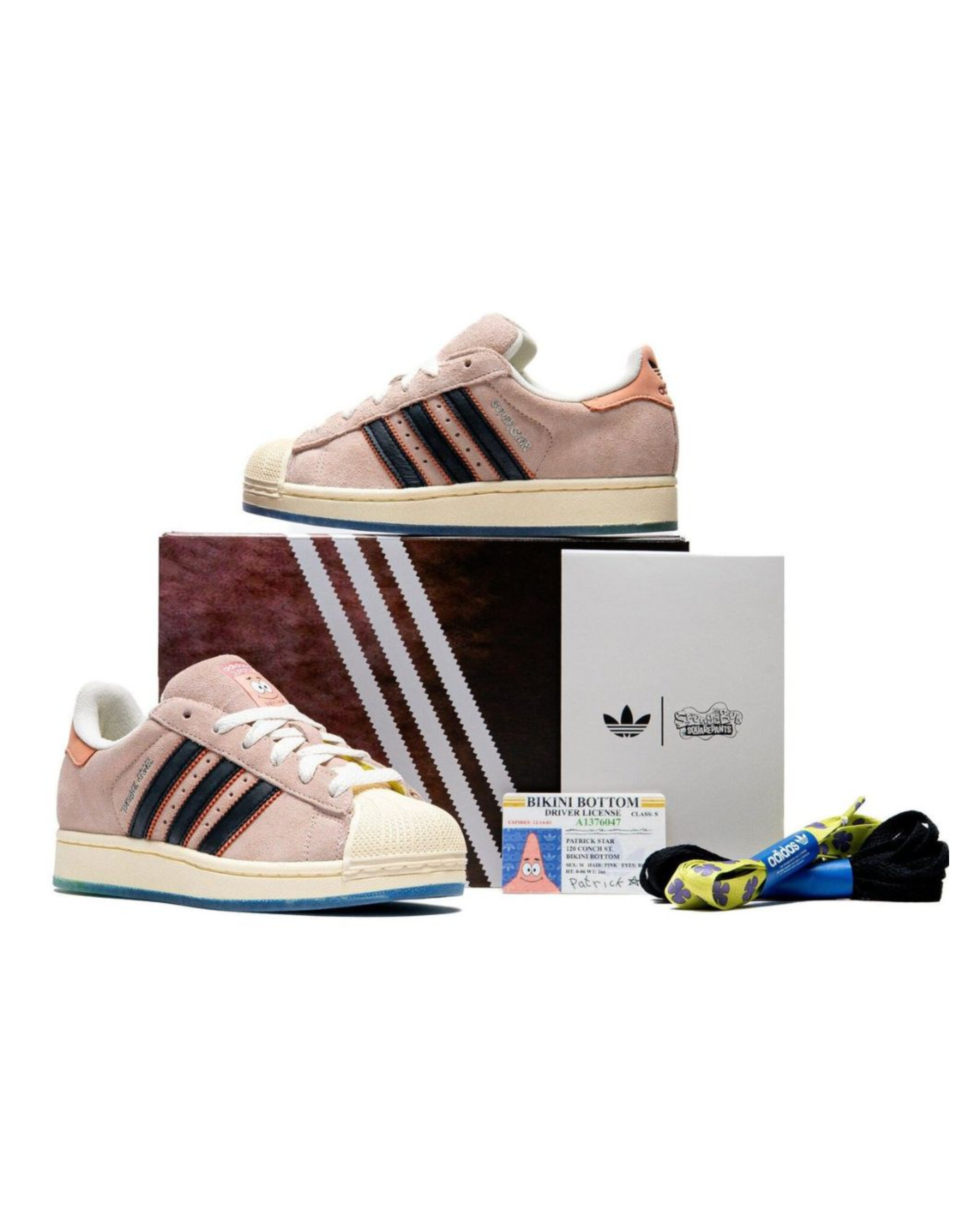 Adidas Superstar x Patrick Star