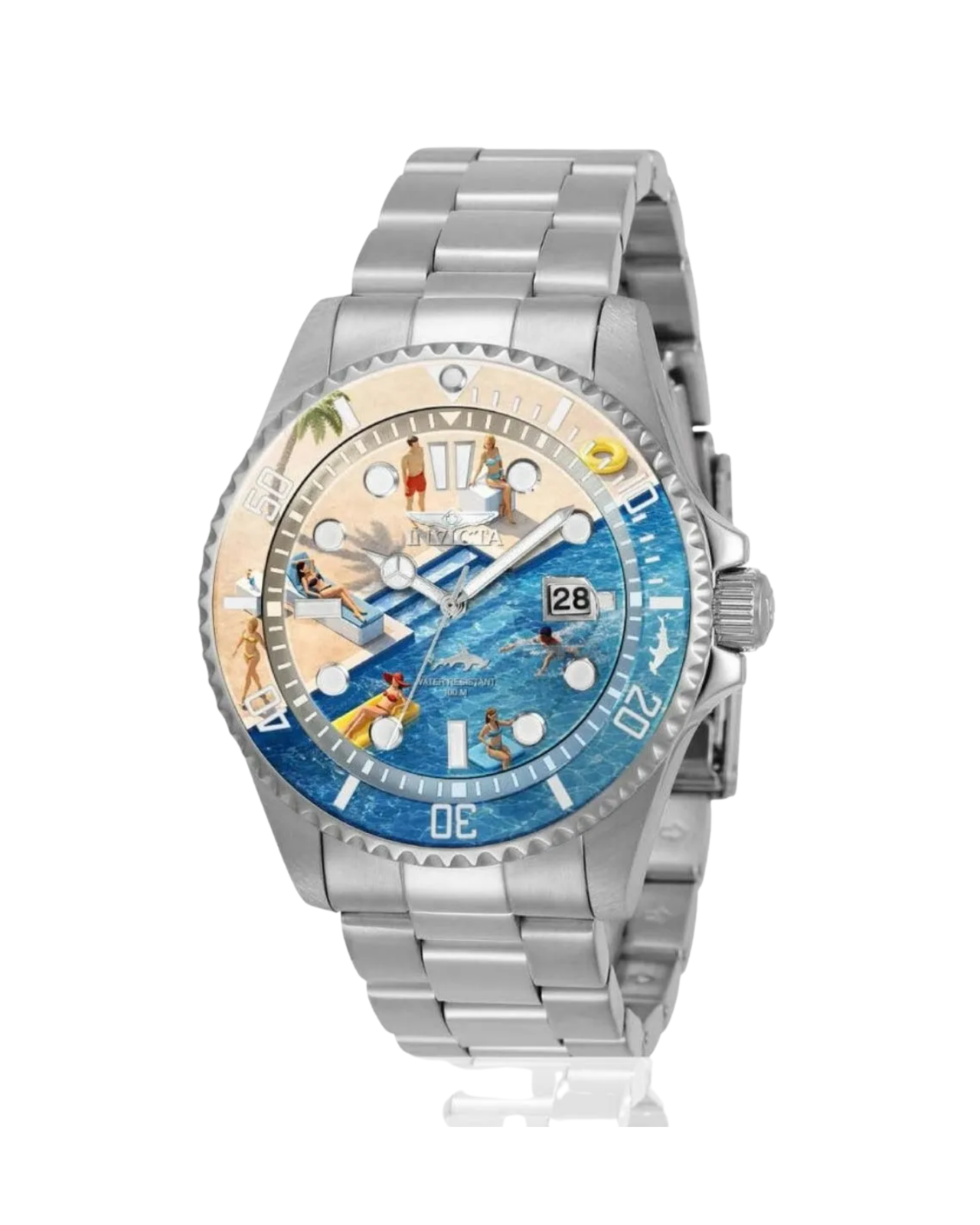 Invicta Pro Diver Visions from Above Men's Watch - 43mm