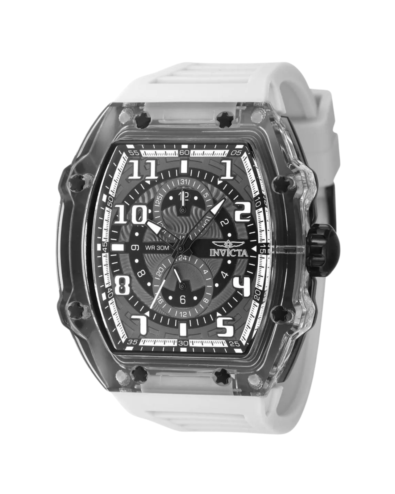 Invicta Racing Cyclone Men's Watch - 48.5mm-white