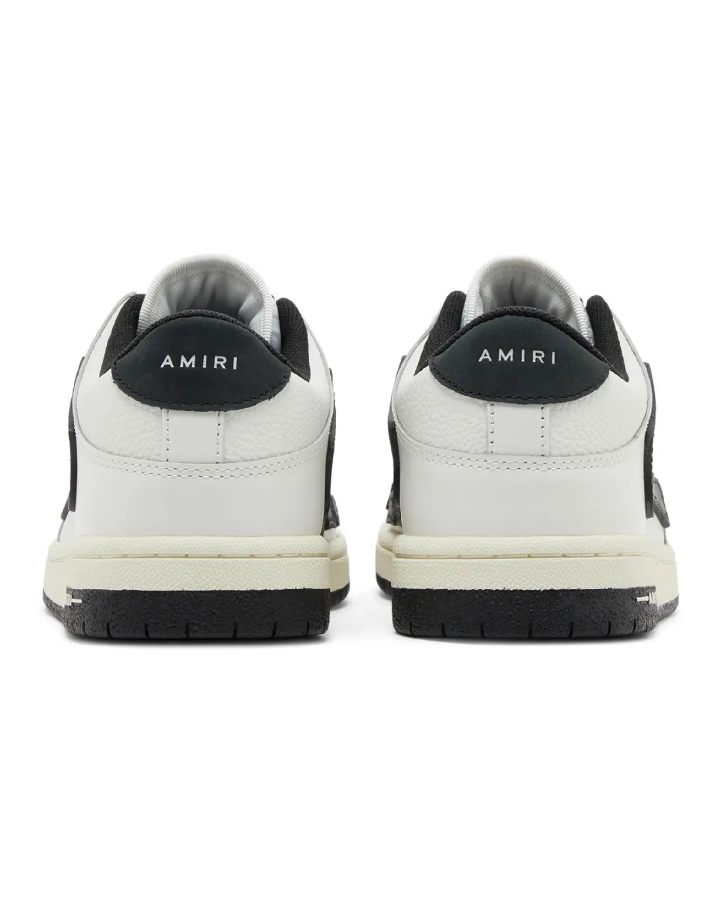 AMIRI Top Skel Bajo Blanco Negro Blanco