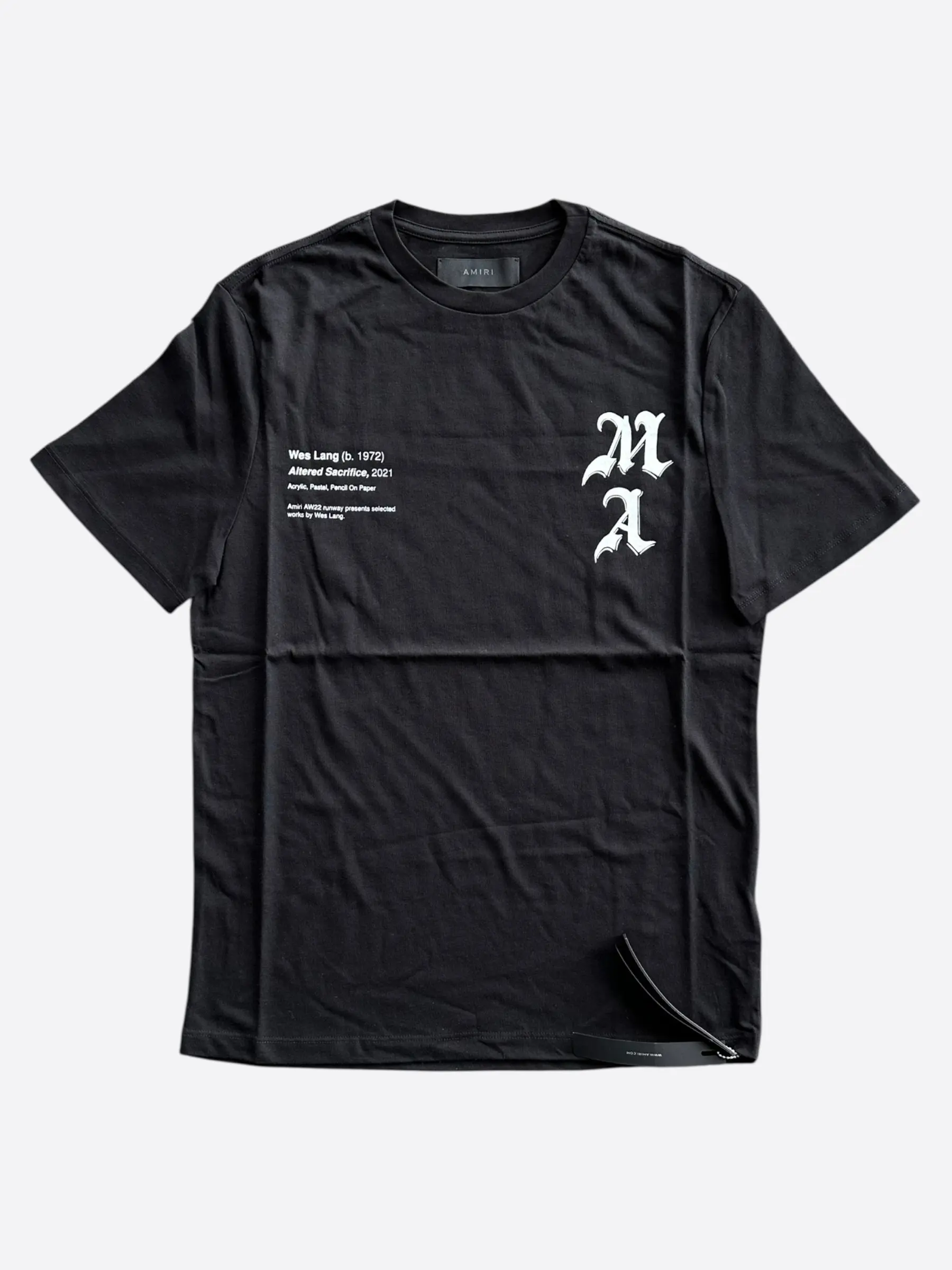 Amiri Checker Skull T-Shirt