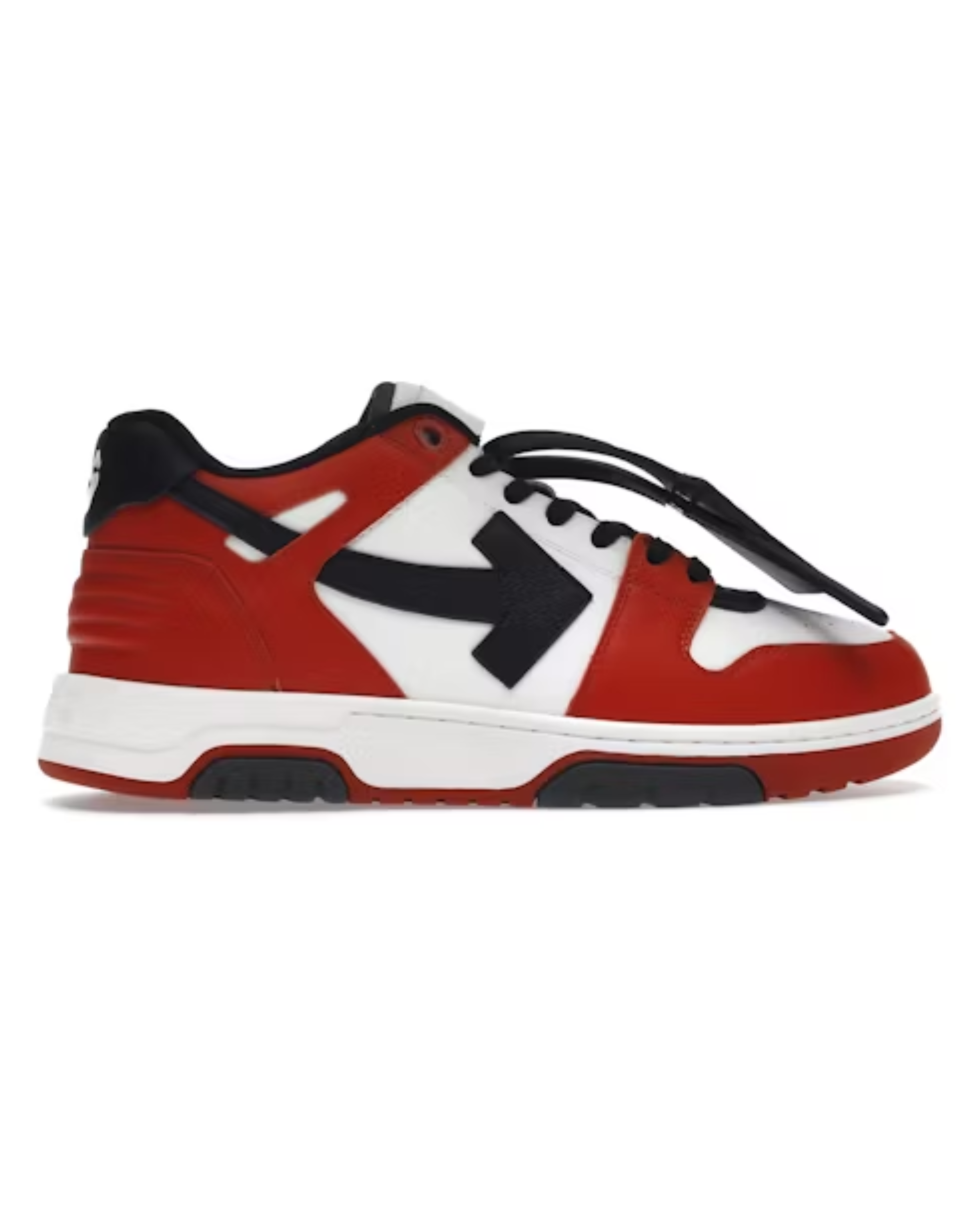 OFF-WHITE OOO Low Tops - Red Black