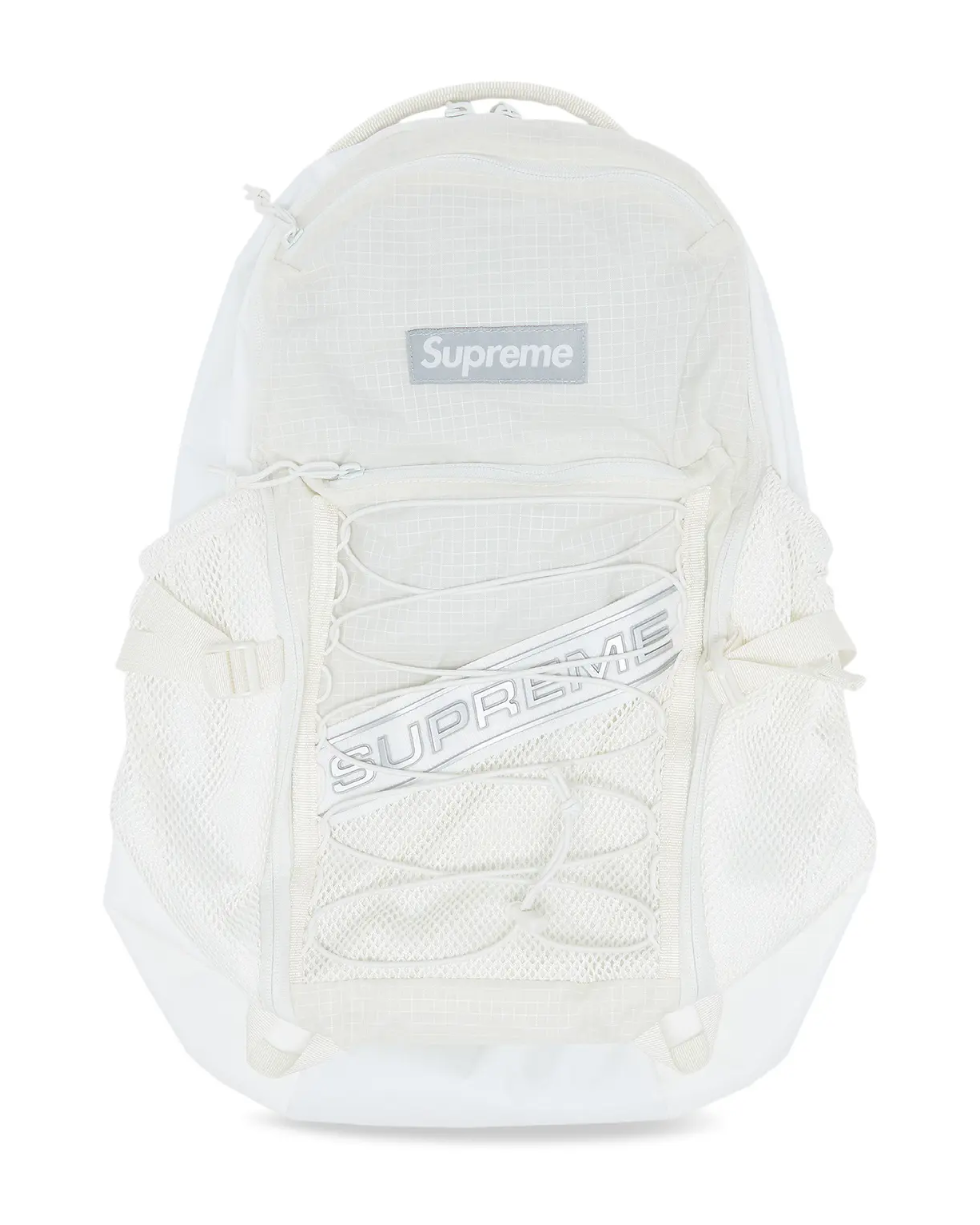 Mochila Supreme Logo en blanco